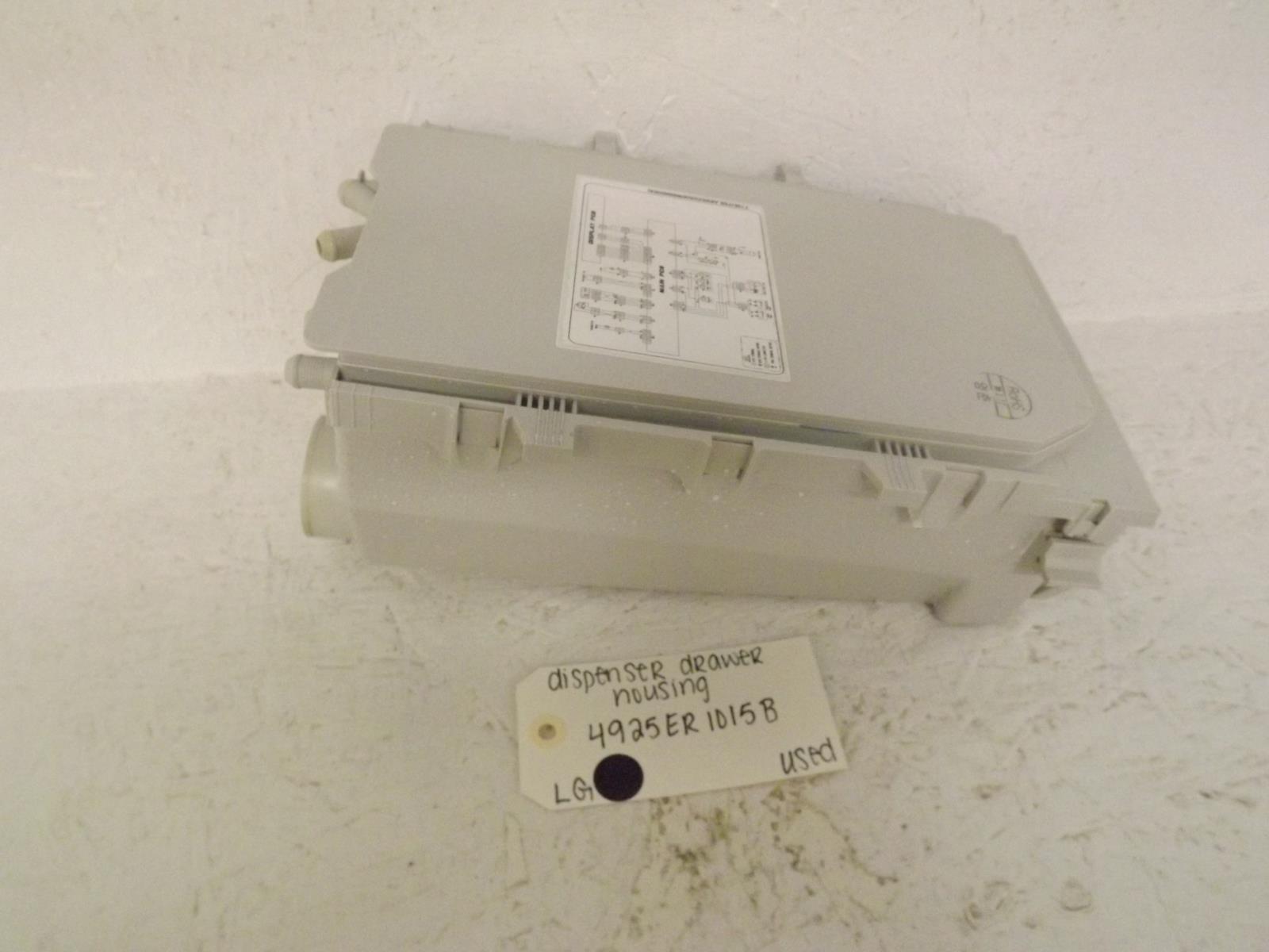 LG Washer 4925ER1015B Dispenser Drawer Housing Used LG Washer 4925ER1015B Dispenser Drawer Housing Used